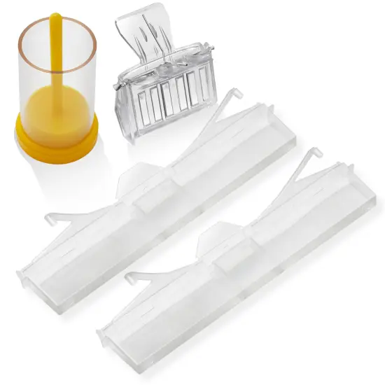 Honey Keeper 12-Piece Beekeeping Tool Kit - Essential Starter Supplies for Beginner Beekeepers Silver {6}