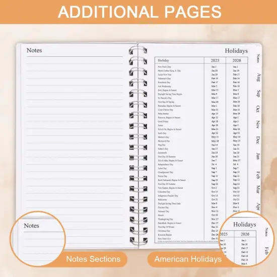 Pocket Planner 2025-2026 - 3.75 x 6.75 Inches - Twig {5}