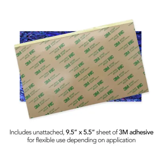 Shell Veneer, 5.5 x 9.5 inches | WMOP, BMOP, Abalone | Includes 3M Adhesive Sheet for Application, Great for Inlay Projects Royal Purple {3}
