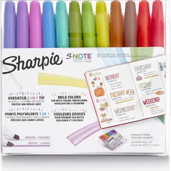 24 Count Art Marker Set - Assorted Colors {5}