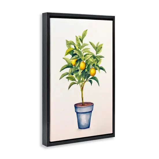 Stupell Industries Citrus Serenade Plant Floating Frame, design by Andrea Haase {9}