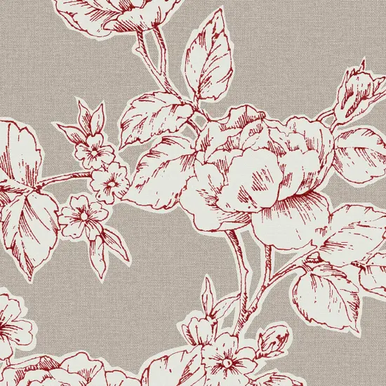 Laura Ashley Pollington Roses Dark Dove Grey Wallpaper {4}