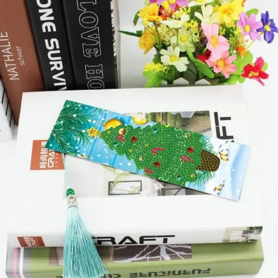 Leather Diamond Art Painting Bookmark Arts {4}