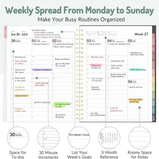 Teacher Planner 2025-2026 - 8.5"x11" - Beige {3}