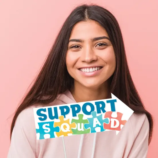 Big Dot of Happiness Autism Acceptance Photo Booth Props Kit - 10 Piece {3}