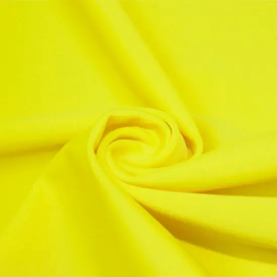 1 Yard Matte Nylon Spandex Fabric Neon Collection 36" x 60" Length by Width Lemonade - UV/B {1}