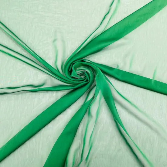 1 yard Two Tone Sheer Chiffon Fabric for Dresses Scarves Drapes Overlays Special Occasion {2}