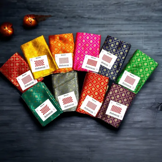 10pcs, Bindi Gajra Saree Blouse Piece, Unstitched, Varalakshmi Blouses, Unstiched Blouse, Thamboolam Blouse, Sari Blouse, Saree Blouse Piece, Saree Blouse {2}