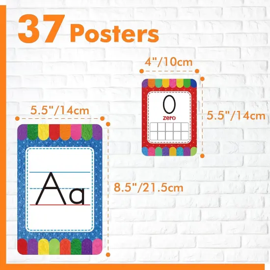 37 PCS ABC Wall Decorations {2}