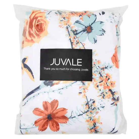 Ironing Board Cover with Floral Print Padding, Drawstring, Standard Size (15 x 54 in) Multicolor {5}