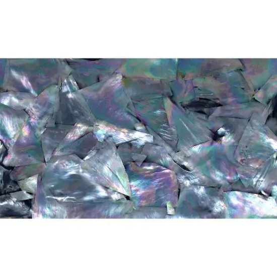 Shell Veneer, 5.5 x 9.5 inches | WMOP, BMOP, Abalone | Includes 3M Adhesive Sheet for Application, Great for Inlay Projects Aquamarine {1}