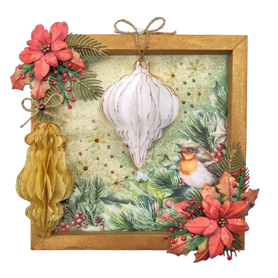 Elizabeth Craft Metal Die-Festive Ornaments {4}