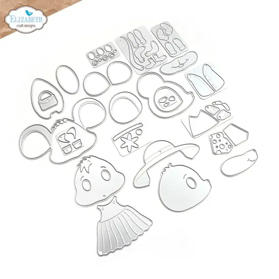 Elizabeth Craft Metal Die-Big Mouse {3}