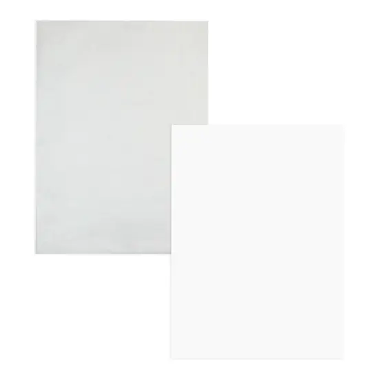 Wrapping Tissue Paper Bulk for Gift Bags, 3 Colors - Silver, White, Metallic Silver (60 Sheets) {6}