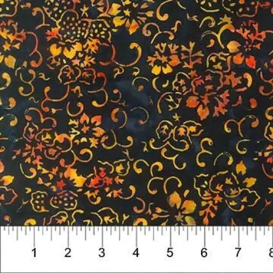 Banyan 83073-49 CHANGING SEASONS - Swirled - Midnight 45" Fabric Per Yard {1}
