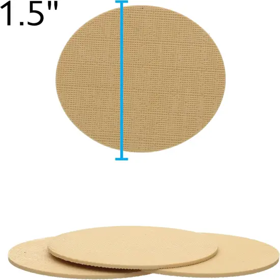 The Beadsmith Needle Puller &ndash; Basic Elements &ndash; Rubber Disc Grabs Needles to Pull Through Sewing Leather, Heavy Weight Material and Multiple Layers of Fabric &ndash; Includes 3 Pieces {3}