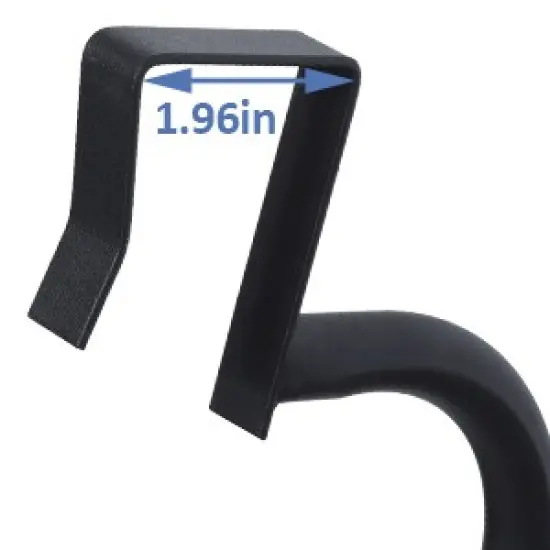 5 Tier Over The Door Towel Rack Bathroom Behind Door Towel Holder with Hooks {4}