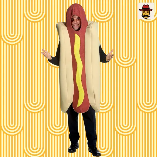 Hot Dog Costume Perfect for Food Theme Parties {6}