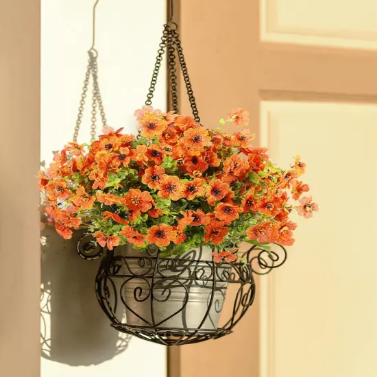 12 Bundles Fake Flowers for Fall Decorations {4}