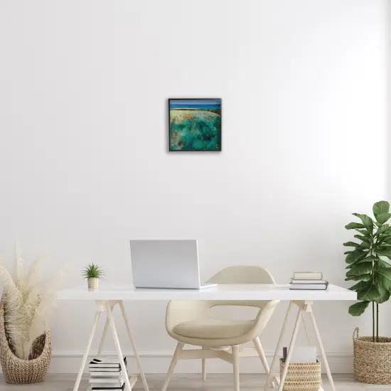 Stupell Industries Beachy Maritime Landscape Framed Giclee Wall Art Design by Ngo {2}