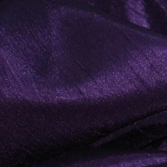 Shantung Satin Fabric Satin Dupioni Silk for Apparel and Garments 60" Wide Dark Purple {5}