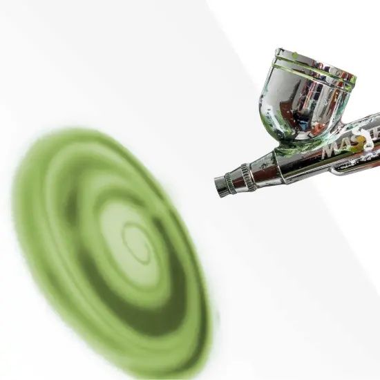 Lime Green Airbrush Face & Body Water Based Paint for Kids, 8 oz. {3}