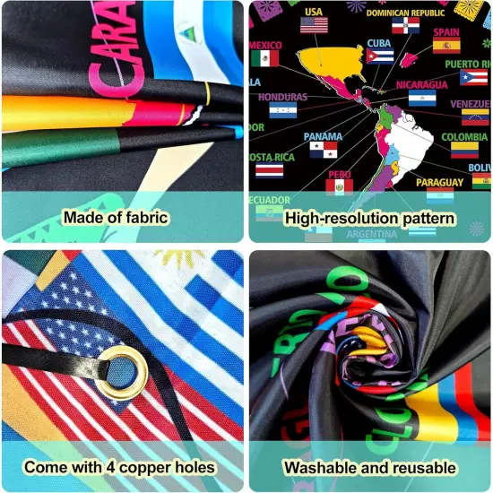 Hispanic Heritage Month Banner (black) {4}