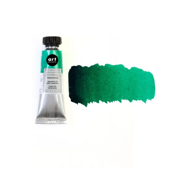 Art Philosophy&reg; Artist Grade Watercolor Tubes - Viridian Hue - 15 ml - series #1 {1}