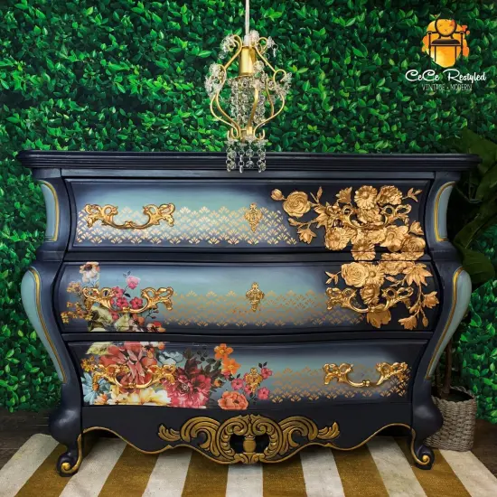 Redesign Stick & Style Stencil Roll - Eastern Fountain - 1 roll - 4in x 15yards self-adhesive plastic on roll  {5}