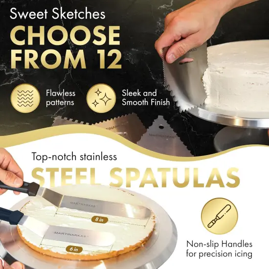 159 Baking Supplies, Icing Gun with 30 Piping Tips, Frosting Piping Kit for Beginners {5}