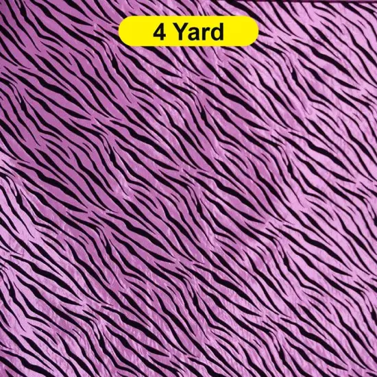 Zebra Flocking Taffeta Flocking Velvet Zebra Fabric 60" Wide Candy Pink Zebra {1}