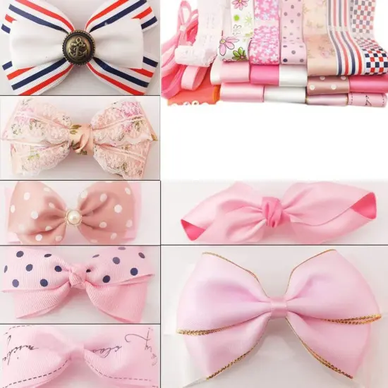 Craft 1 1/2 Inch (40mm) 20Yards Single Face Solid Satin Polyester Ribbon 20 Colors Assorted Bulk Lots Mix (1 1/2", Mix) {3}