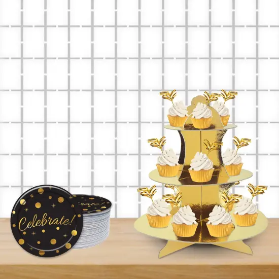 6 Pack Bulk White Metallic Party Square Curtain {2}