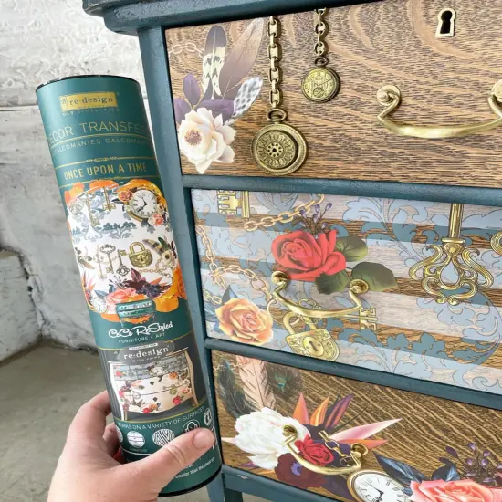 Decor Transfers&reg; 24x35 - Cece Once Upon A Time - total sheet size 24"x35", cut into 2 sheets {3}