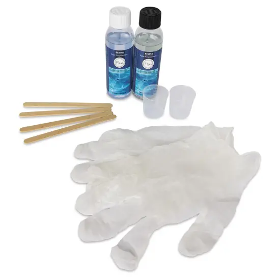 Fleur Super Clear Resin - Resin and Hardener Kit, 240 ml {1}