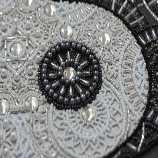 Bead Embroidery Kit - Balance. Yin and yang {2}