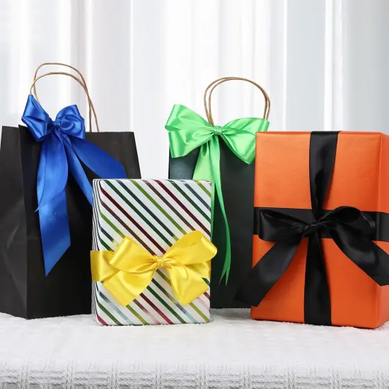 200 Yards Ribbon,1-1/2 Inch Satin Ribbon,Single Face Satin Ribbons, Perfect for Gift Wrapping,Wedding Decoration,Handmade Bows,Wrapping Bouquet and More {2}