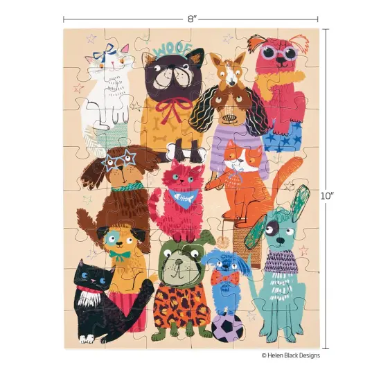 Fur Babies 48 Piece Kids Puzzle Snax {3}