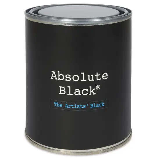 Absolute Black Acrylic Paint - 750 ml {1}