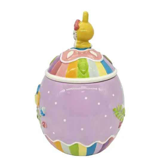 Blue Sky Clayworks Sanrio Hello Kitty Easter Egg Chick Cookie Jar {5}
