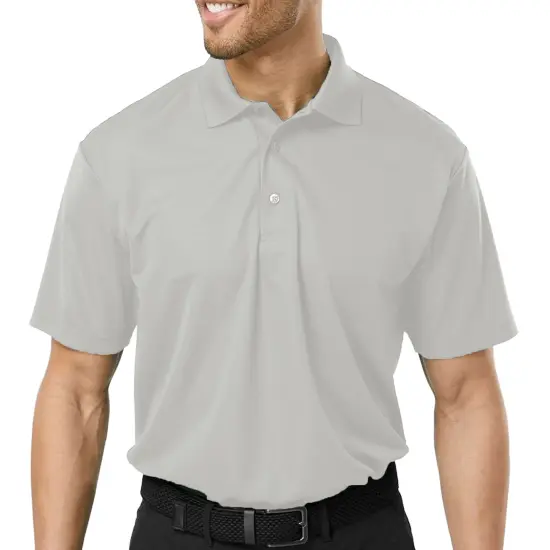 C2 Sport Utility Short Sleeve Polo T-Shirt for Adults Silver {1}