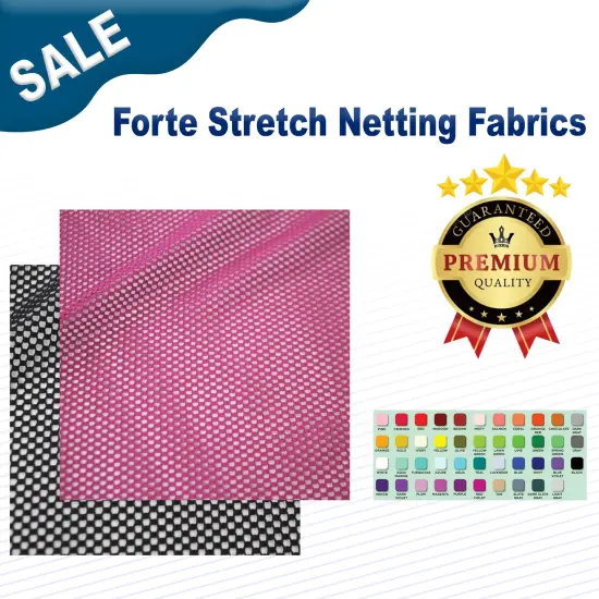 Forte Stretch Netting Fabrics {2}