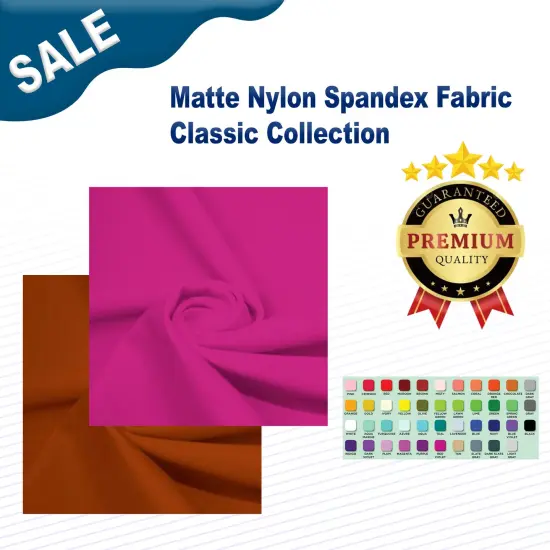 Matte Nylon Spandex Fabric Classic Collection Mars {2}