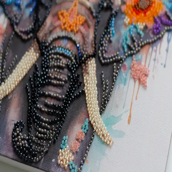 Mid-sized Bead Embroidery kit - Secrets of the east {6}