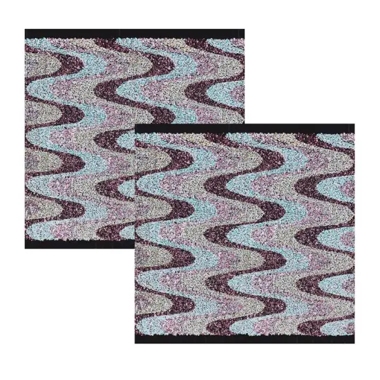 Swell Stretch Velvet Sequin Fabric {4}