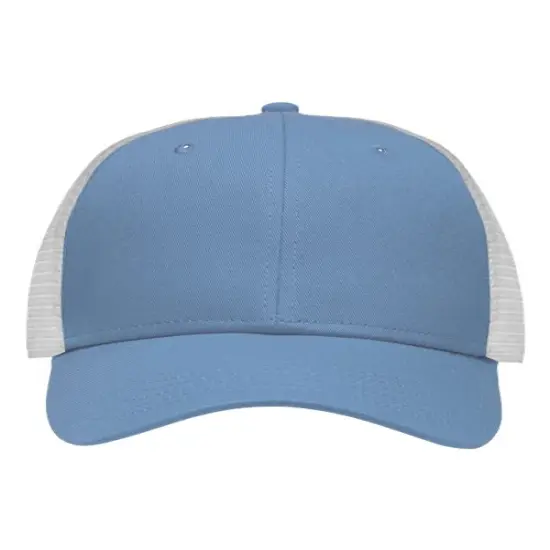 Sportsman&reg; Lo Pro Mesh Back Trucker Cap Breathable Classic Fit Chino Sky Blue/ Whit {1}