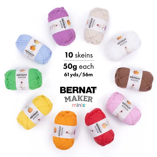 Bernat Maker Minis in Assorted Colors - 24 pack {7}