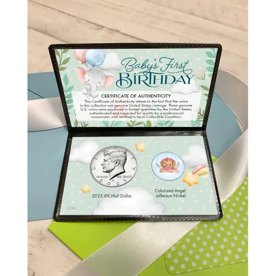 2025 Baby's First Birthday Collectible Coin Card {2}