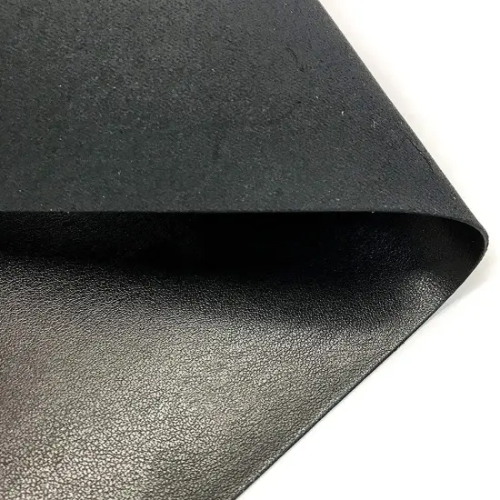 Real Genuine Black Calf Hide Leather: 4-6 oz. (1.8-2.4mm)Thickness Weight Leather Cow Hide Black Leather Sheets for Crafting and Cricut Maker Supplies {3}