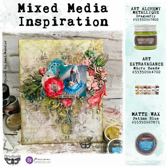 Finnabair Art Alchemy Matte Wax .68 Fluid Ounce {3}